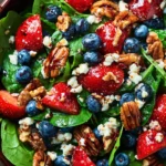 15-Minute Strawberry Spinach Salad