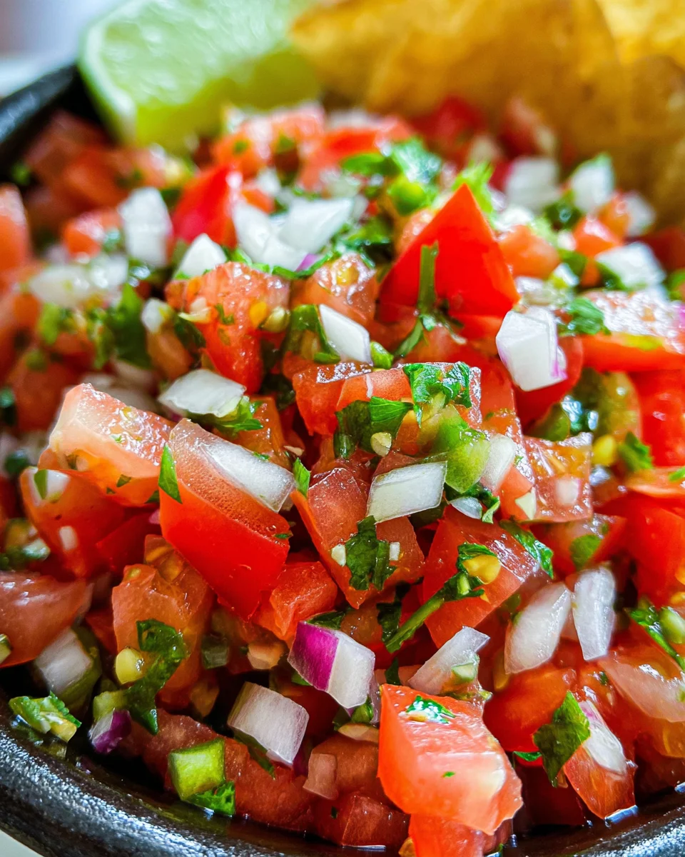 Authentic Pico de Gallo