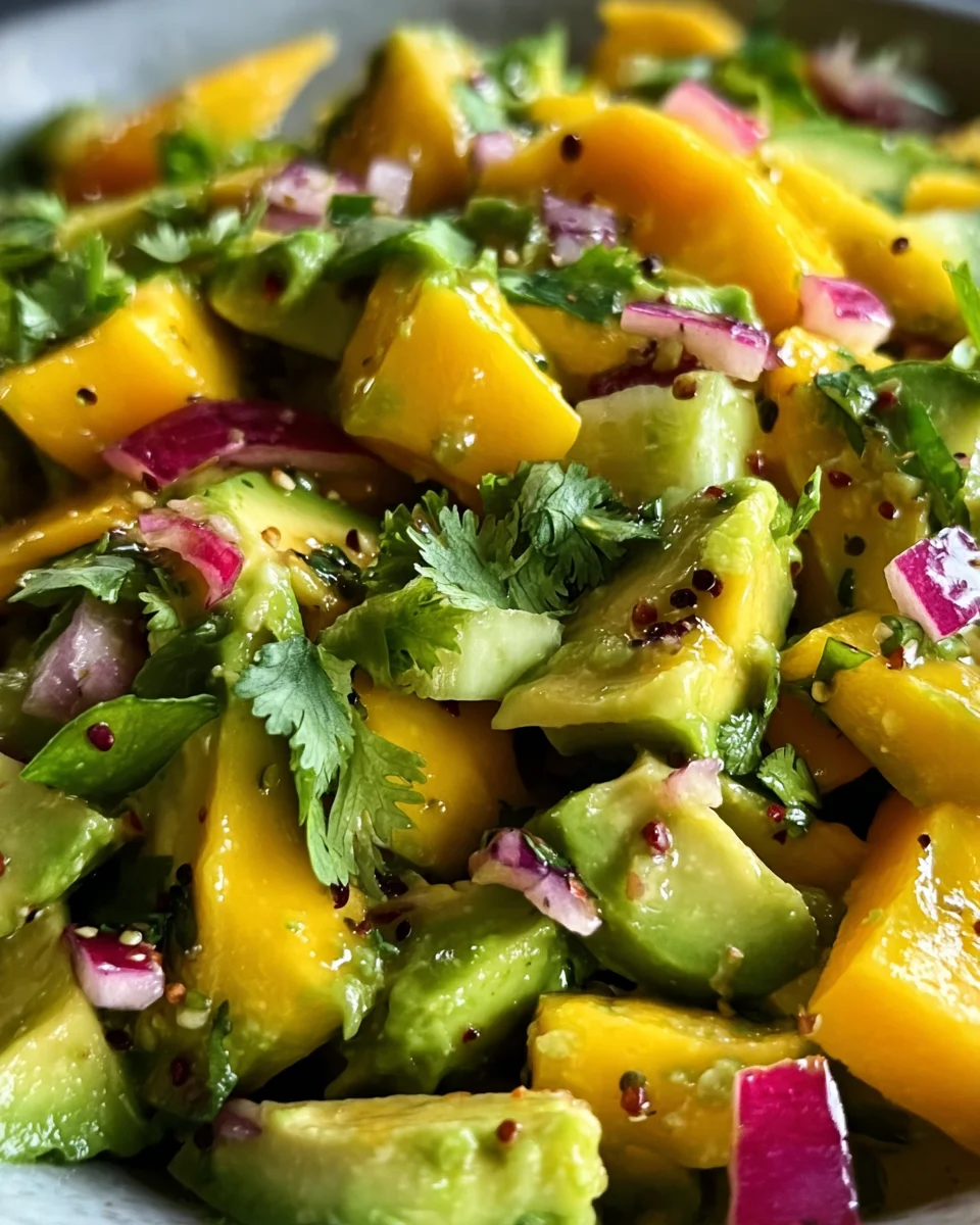 Avocado Mango Salad