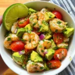 Avocado Salsa Shrimp Salad