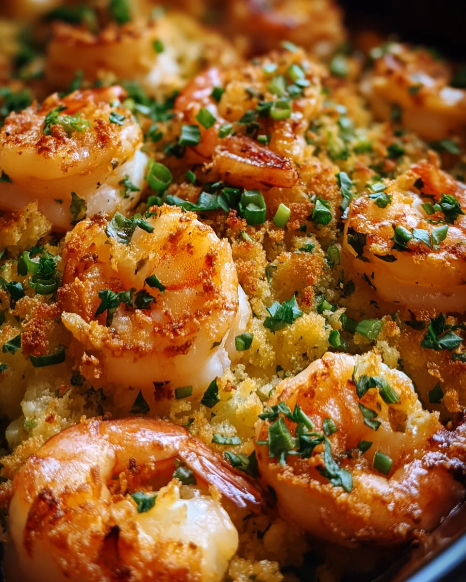 Baked Stuffed Shrimp Casserole