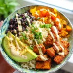 Cajun Sweet Potato Rice Bowl