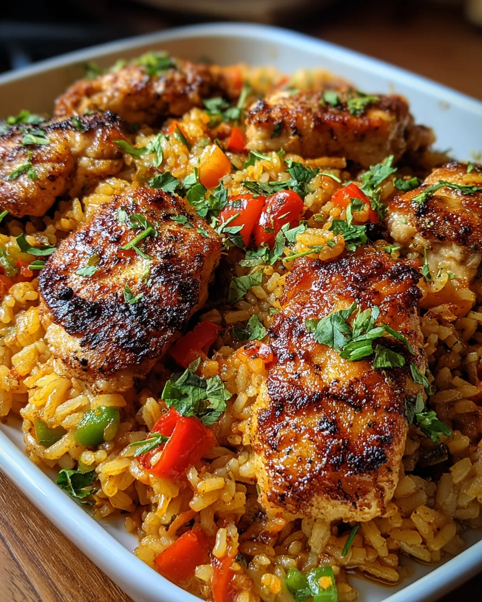 Caribbean Chicken and Rice