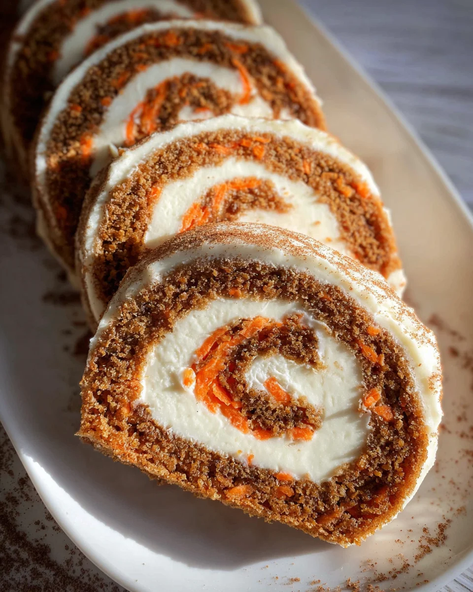 Carrot Cake Roll