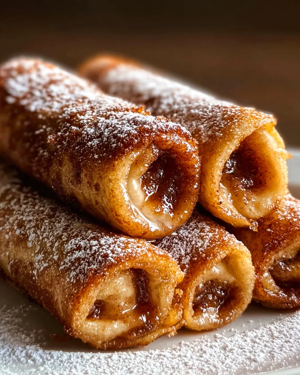 Cinnamon Roll French Toast Roll-Ups