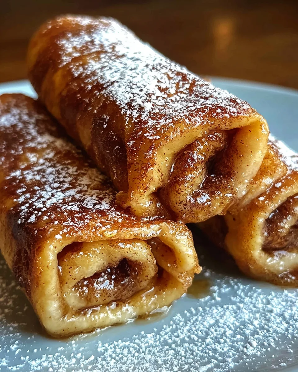 Cinnamon Roll French Toast Roll-Ups 17 Cinnamon