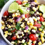 Corn and Black Bean Salad 16 Corn and Black Bean Salad