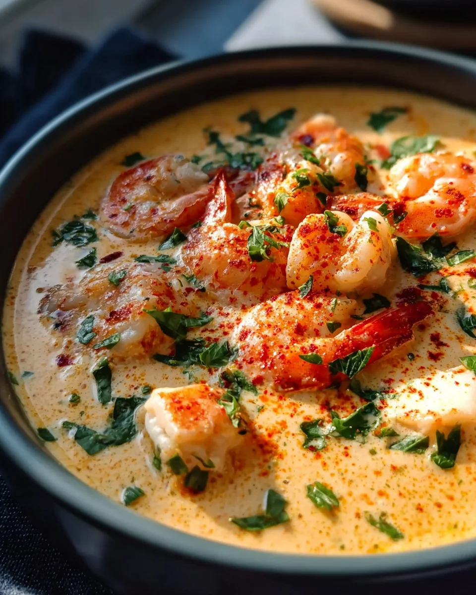 Crab and Shrimp Seafood Bisque 24 Crab