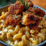 Creamy Honey Pepper Chicken Mac and Cheese Delight