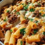 Creamy Parmesan Beef Rigatoni 22 Creamy Parmesan Beef Rigatoni