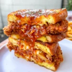 French Toast Fried Chicken Sandwich 36 French Toast Fried Chicken Sandwich