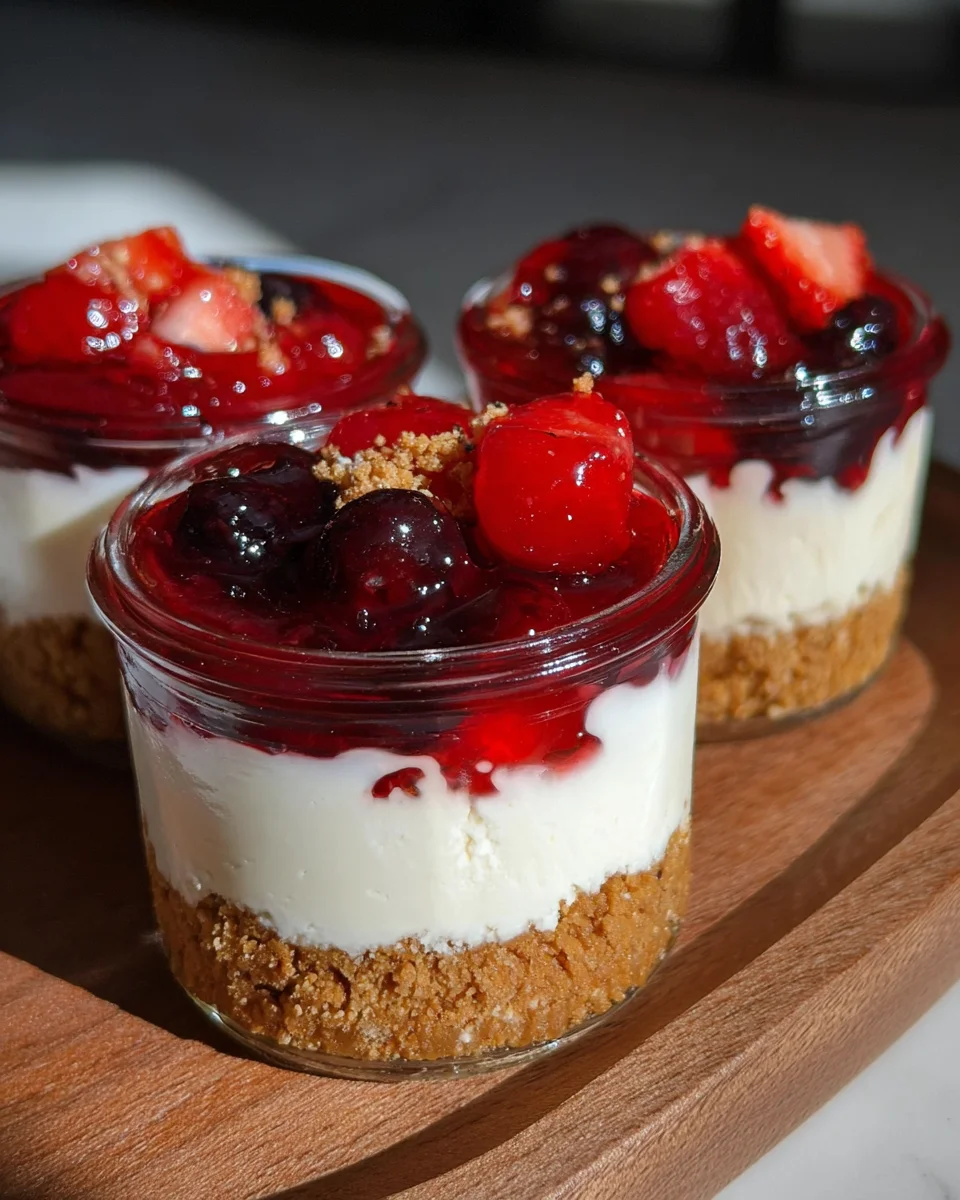 High Protein Cheesecake Jars 15 High