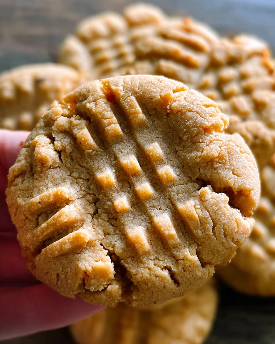 Keto Peanut Butter Cookies