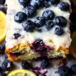 Lemon Blueberry Sheet Cake
