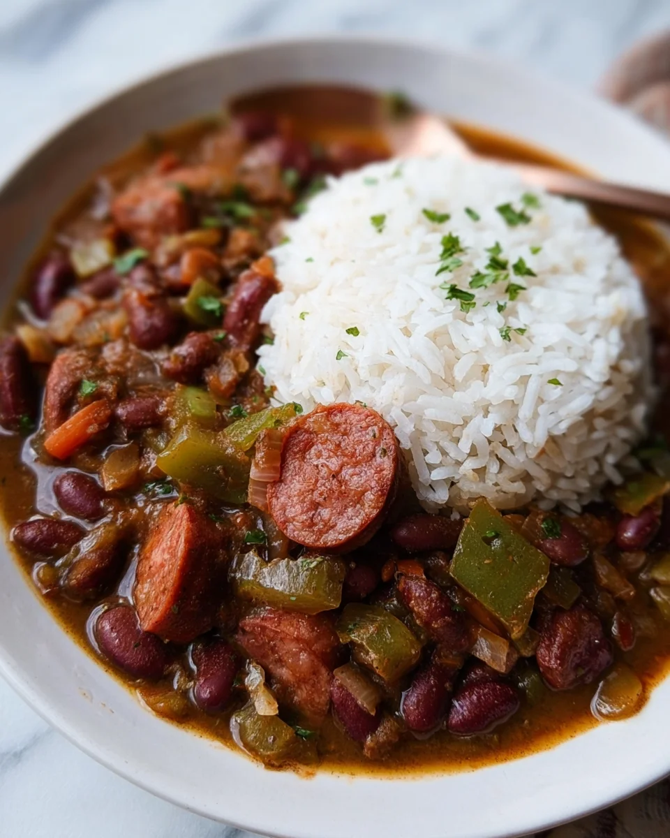 Louisiana-style Vegan Red Beans and Rice