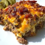 Low-Carb Bacon Cheeseburger Casserole 25 Low-Carb Bacon Cheeseburger Casserole