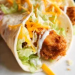 McDonald's Crispy Chicken Ranch Snack Wrap (Copycat!)