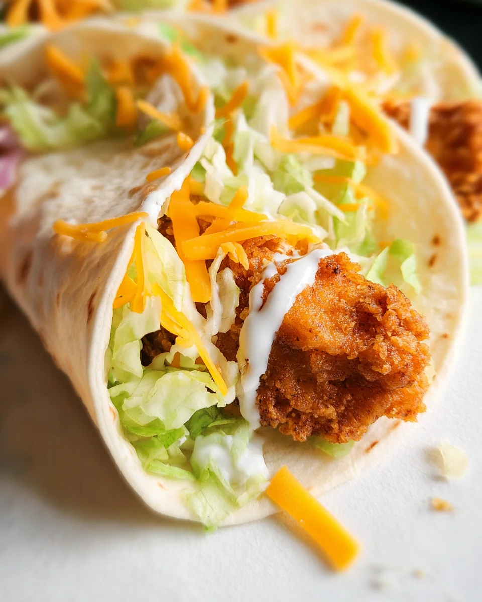 McDonald's Crispy Chicken Ranch Snack Wrap (Copycat!)