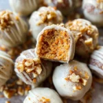 No Bake Carrot Cake Bites