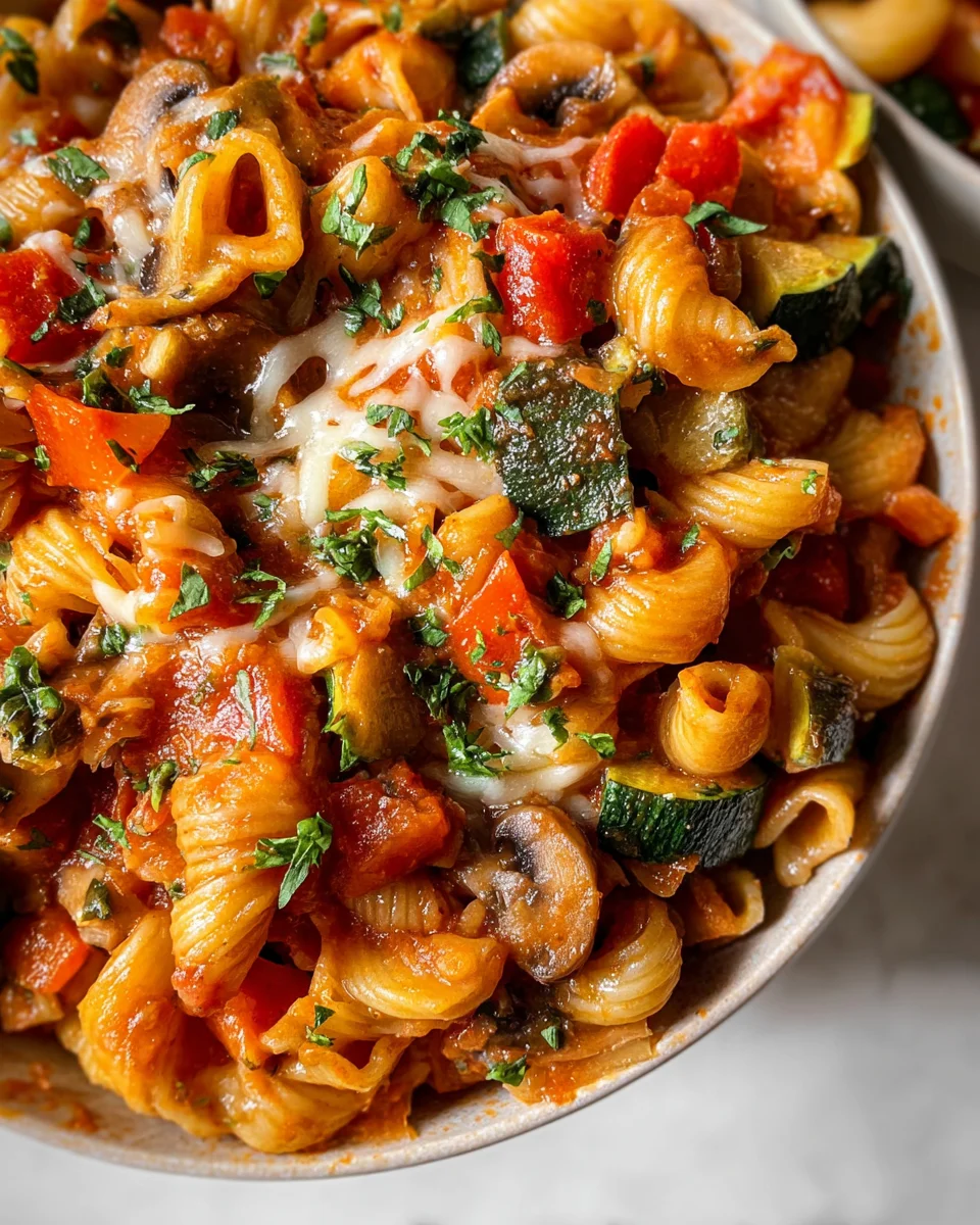 One-Pot Veggie Pasta