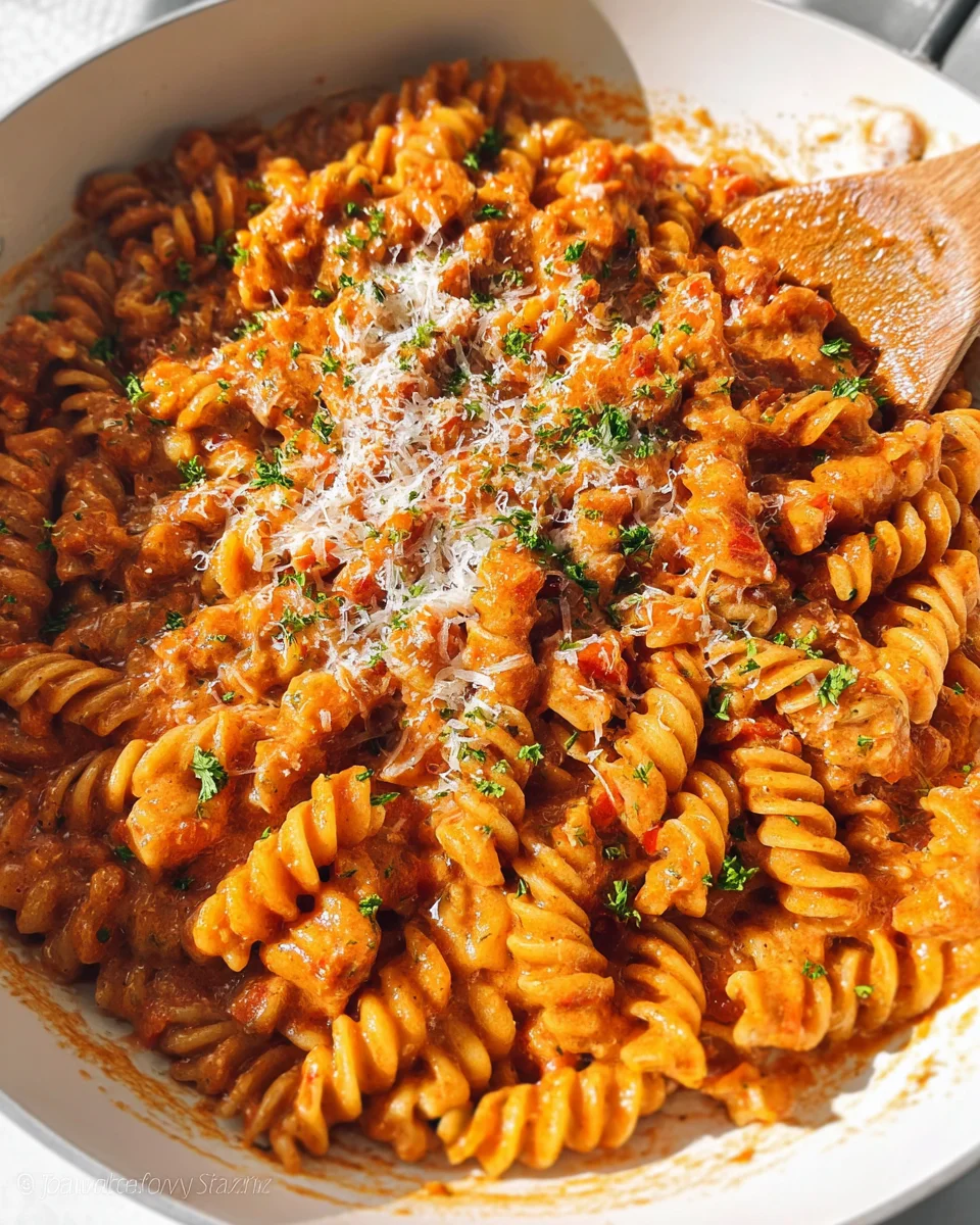 One Pot Creamy Tomato Pasta