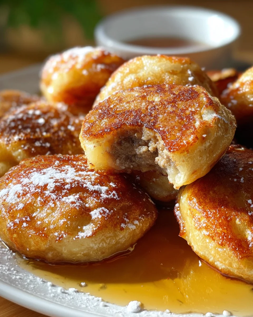 Pancake Sausage Bites