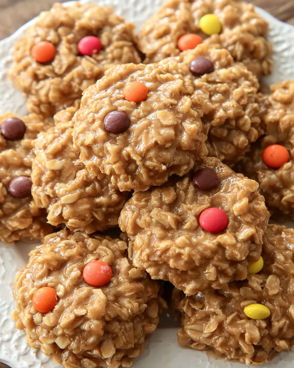 Peanut Butter No Bake Cookies