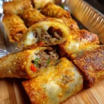 Philly Cheesesteak Egg Roll