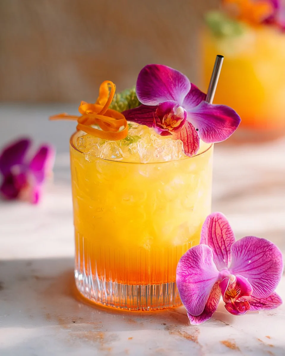 Pineapple Mango Rum Punch Recipe That is Almost too Pretty to Drink 16 Pineapple