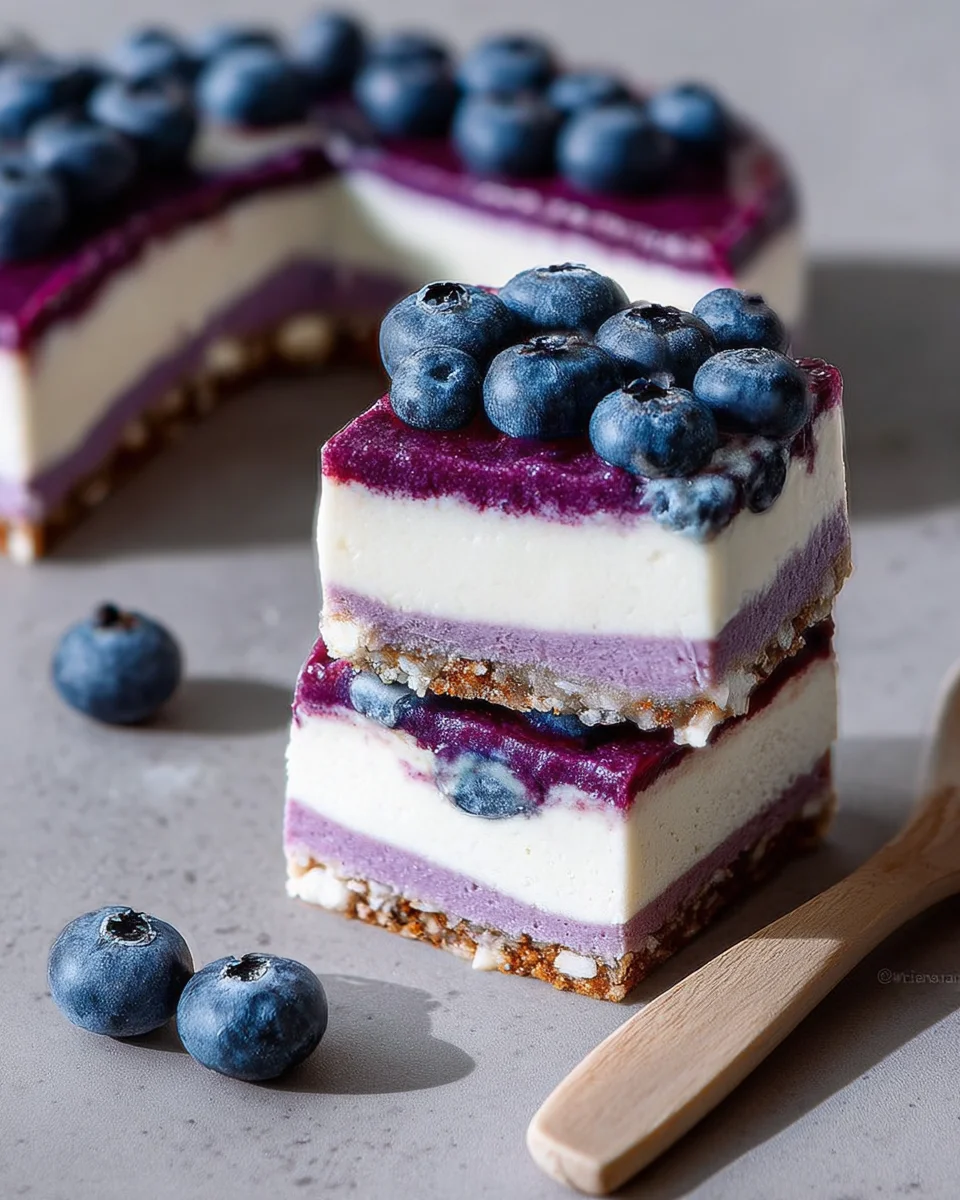 Raw Vegan Blueberry Cheesecake 20 Raw