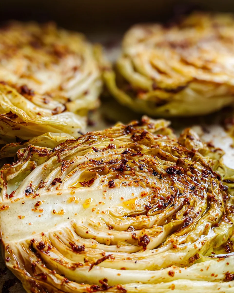 Roasted Cabbage Steaks 14 Roasted