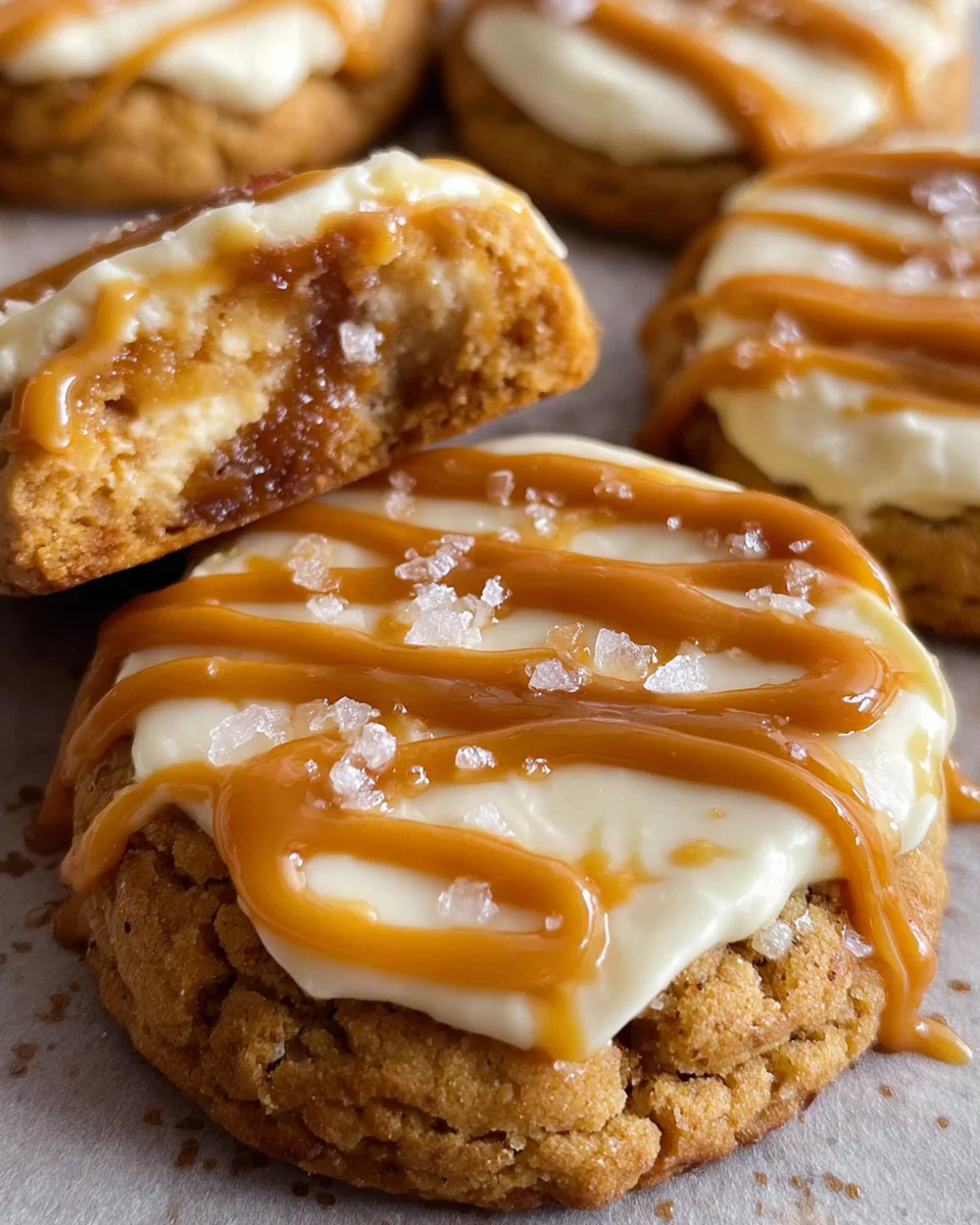 Salted Caramel Cheesecake Cookies Recipe 25 Salted
