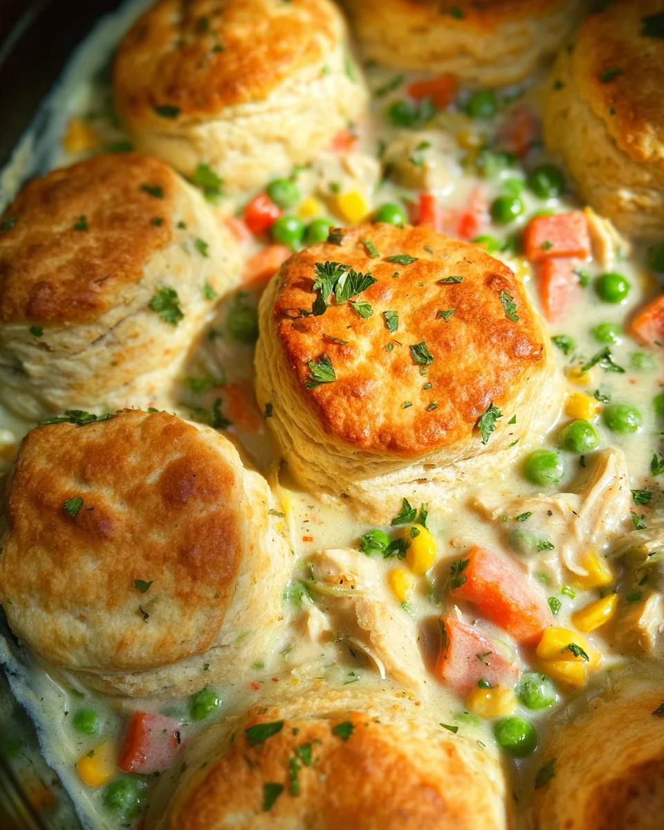 Slow Cooker Chicken Pot Pie
