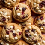 Soft-Baked White Chocolate Cranberry Cookies