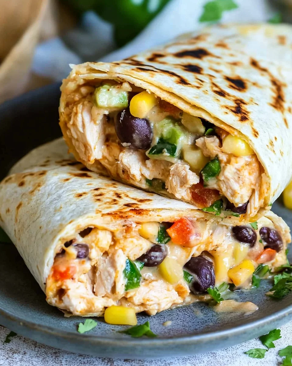 Southwest Chicken Wrap 36 Southwest