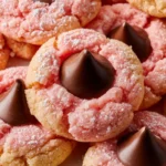 Strawberry Kiss Cookies Recipe