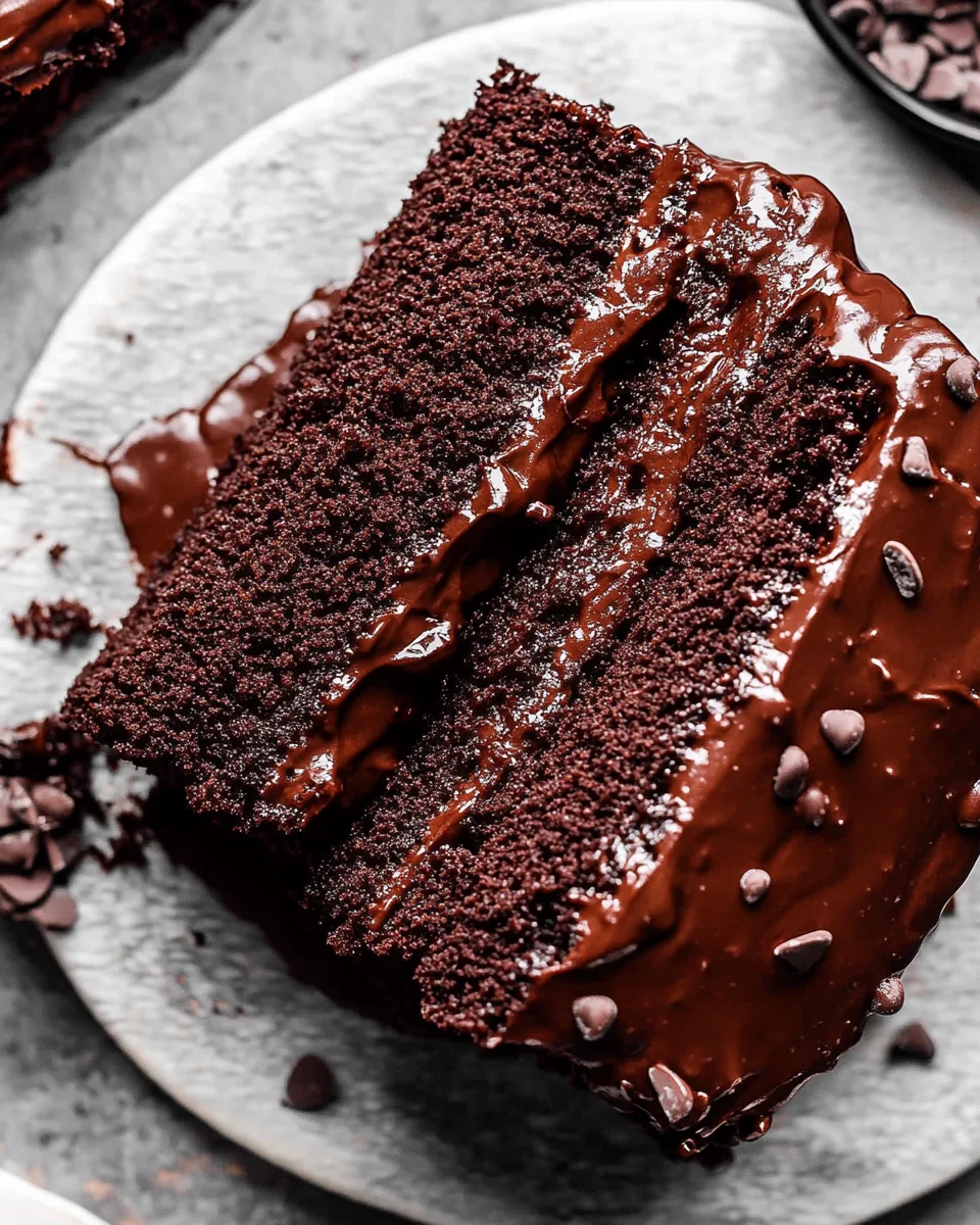 The Best Vegan Chocolate Cake