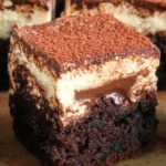 Tiramisu Brownies
