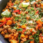Turkey Sweet Potato Skillet