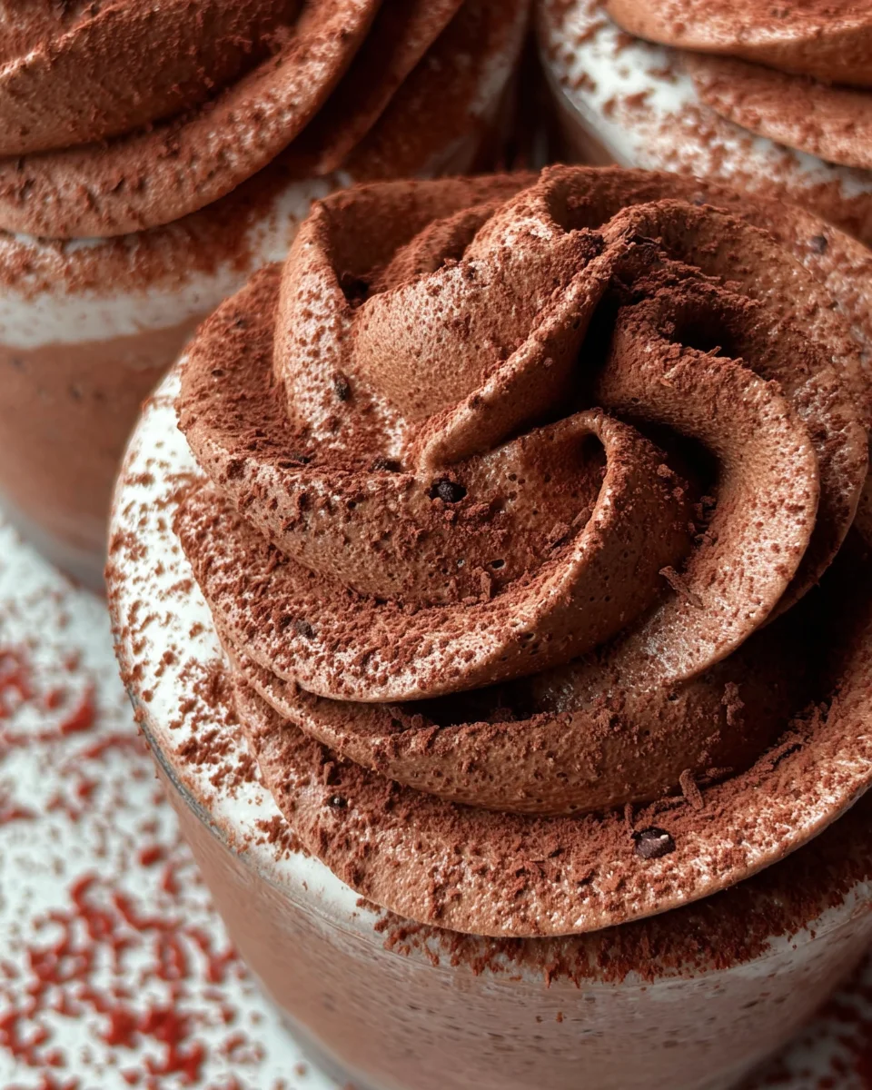 Vegan Chocolate Mousse with Aquafaba