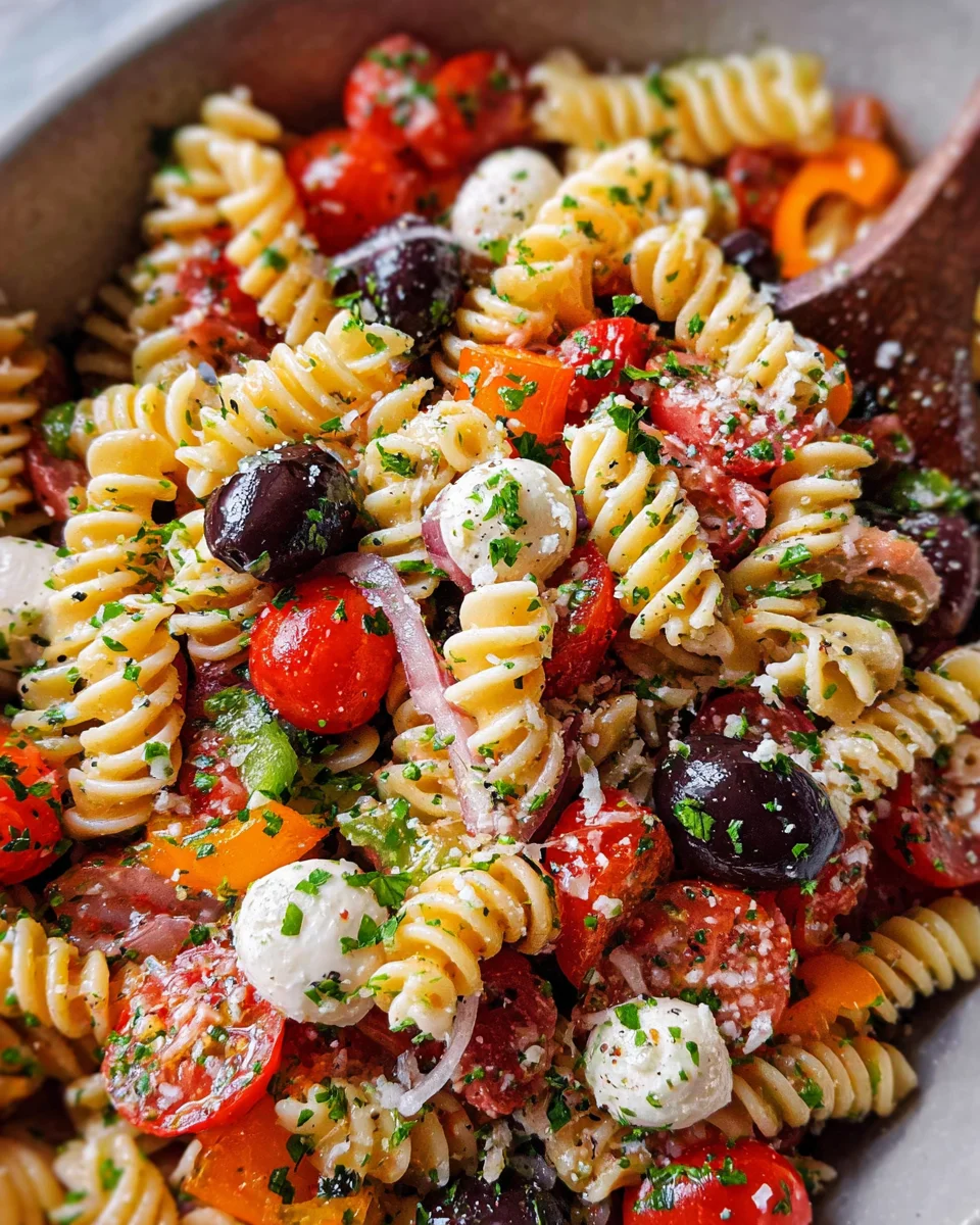 Zesty Italian Pasta Salad