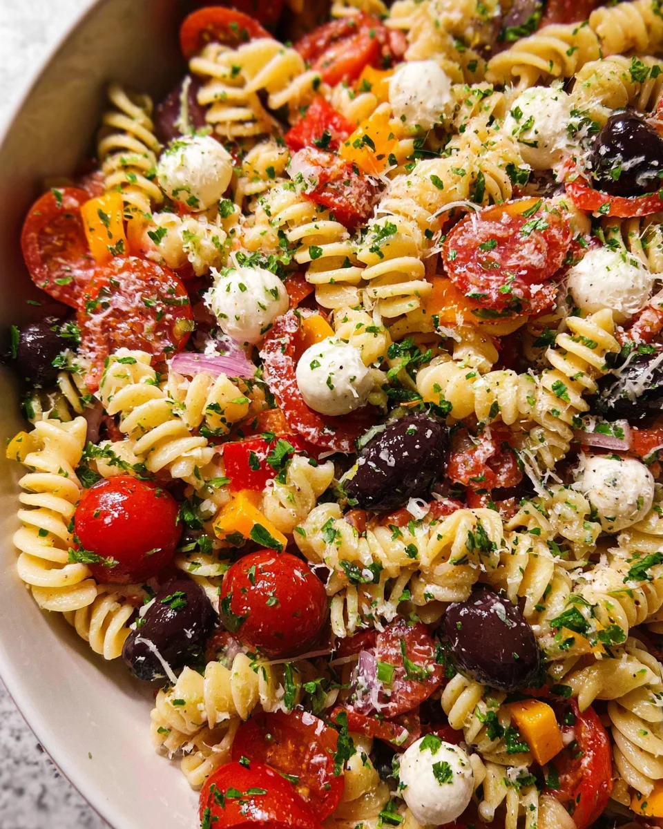 Zesty Italian Pasta Salad 19 Zesty
