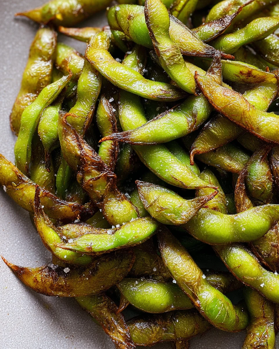 Air Fryer Edamame