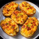 Air Fryer Twice Baked Potatoes