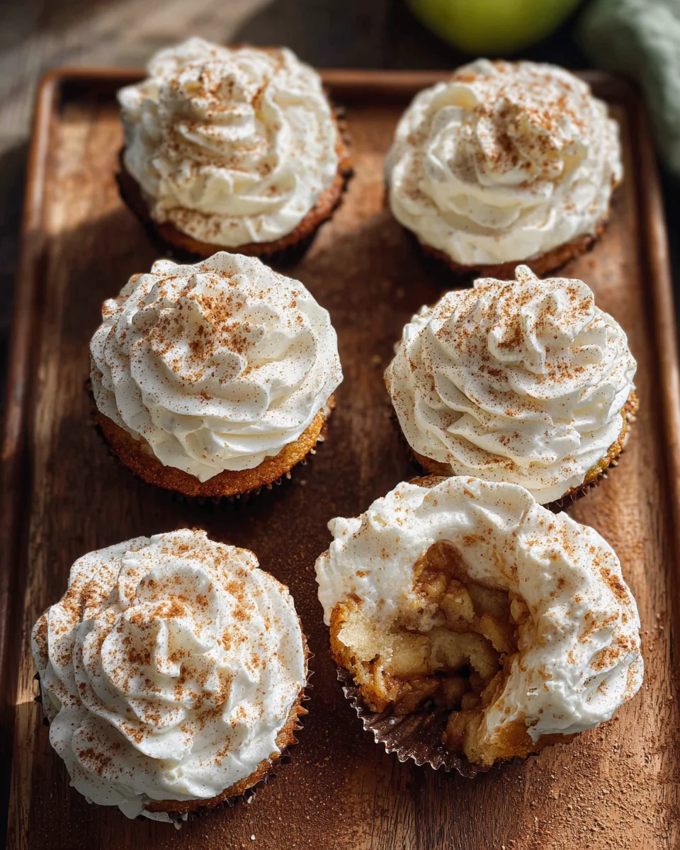 Apple Pie Cupcakes 33 Apple