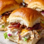 Bacon Ranch BBQ Chicken Sliders 21 Bacon Ranch BBQ Chicken Sliders