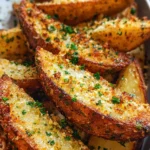 Baked Garlic Parmesan Potato Wedges 19 Baked Garlic Parmesan Potato Wedges