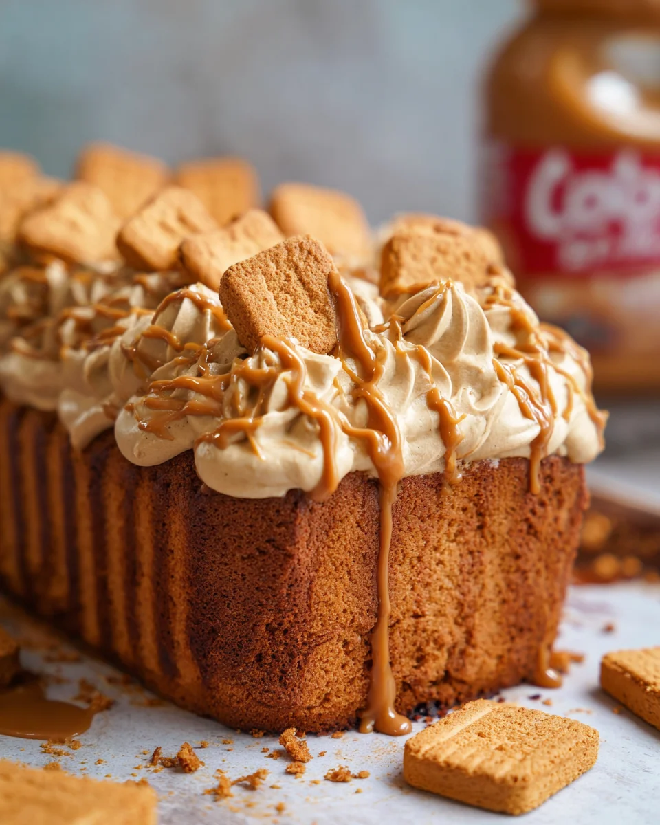 Biscoff Loaf Cake 22 Biscoff