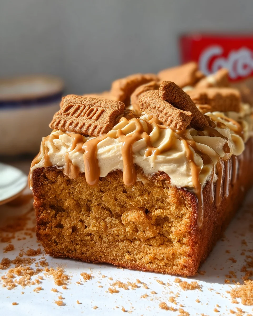 Biscoff Loaf Cake 23 Biscoff