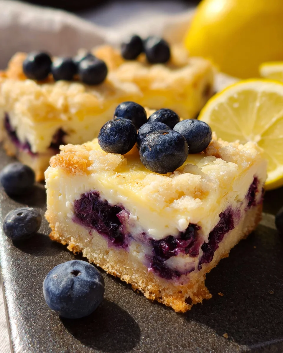Blueberry Lemon Pie Bars 25 Blueberry